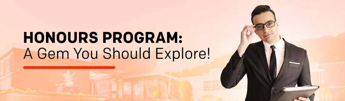 How can an Honours degree assist students in staying ahead of the competition?